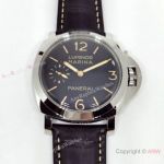 Copy Panerai PAM00422 Luminor Marina Watch Stainless Steel Black Dial 47mm